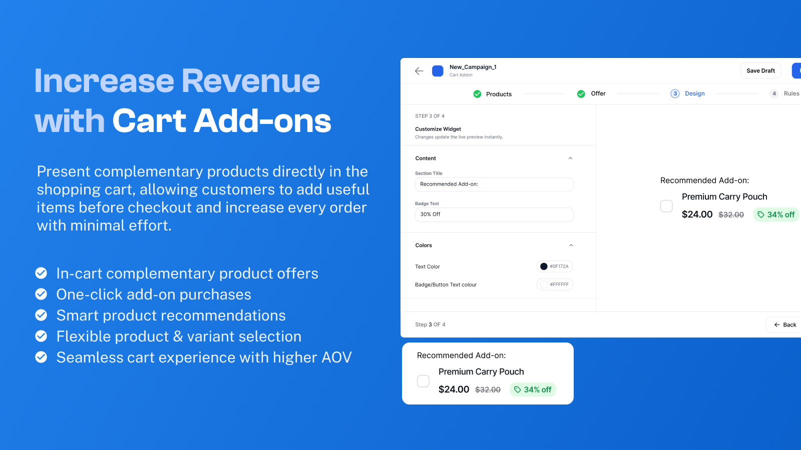 Smart rules for targeting campaigns.